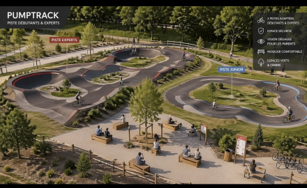 Image d'illustration pour : Pumptrack familial