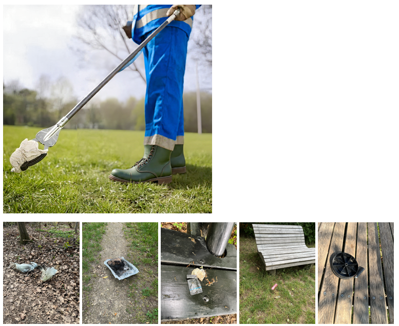Image d'illustration pour : Pinces à déchets : Des outils de ramassage à disposition de tous